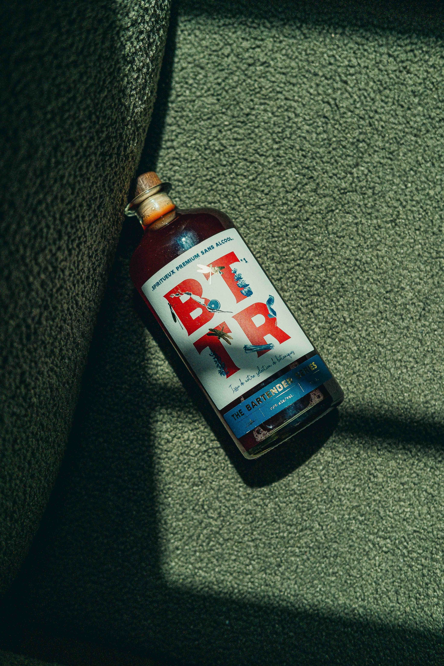 2 botellas de BTTR n°1 con defectos
