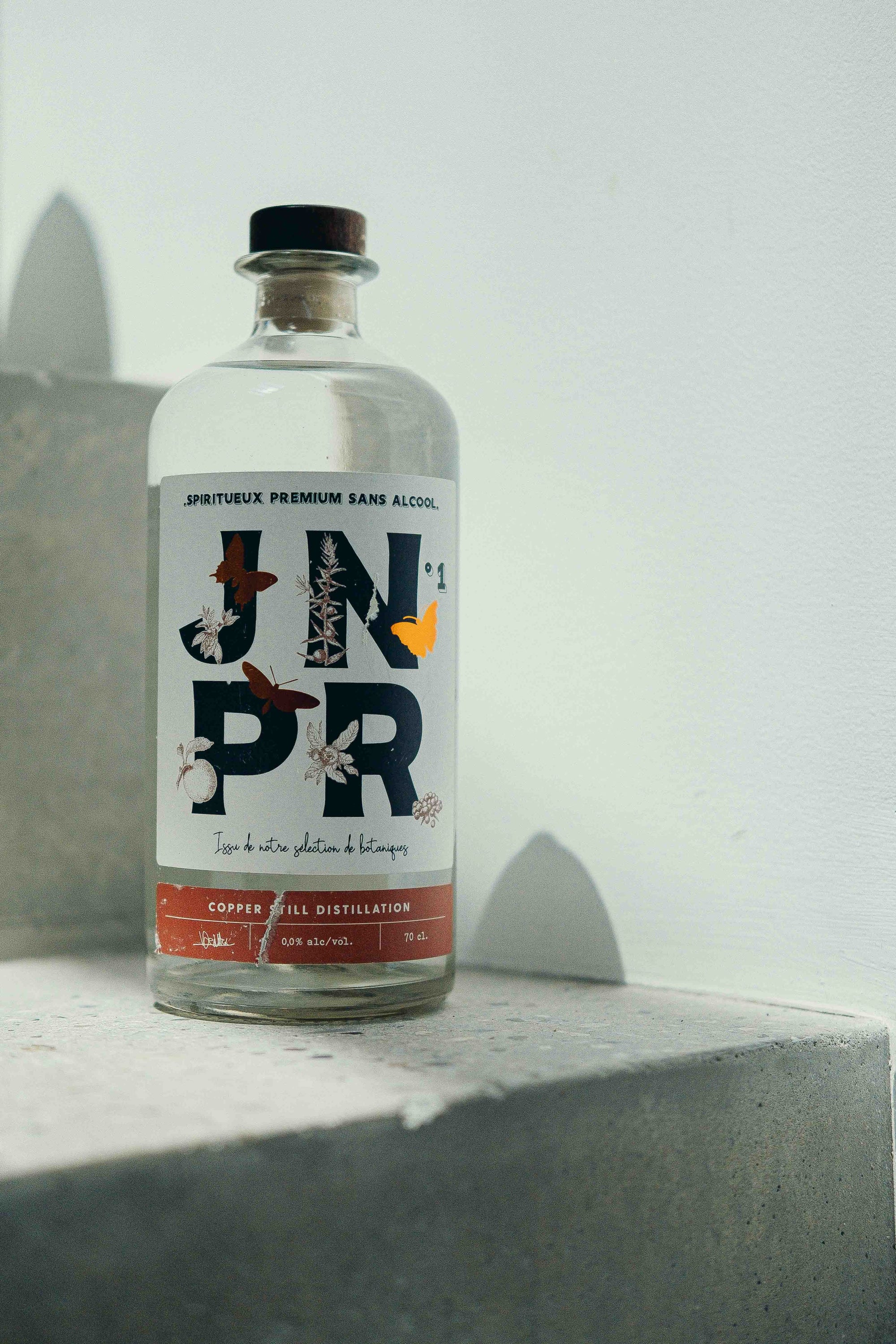 2 bouteilles JNPR n°1 avec défaut