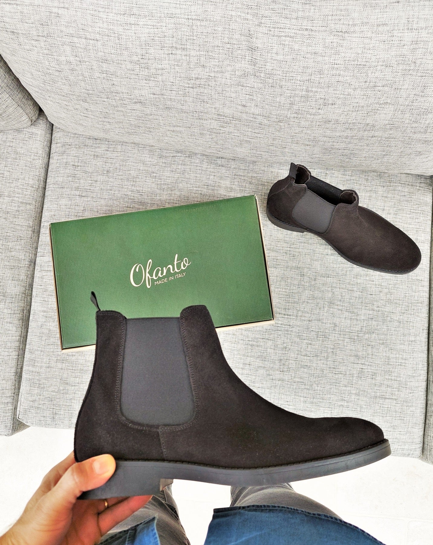 SIENA - Zwart Suède