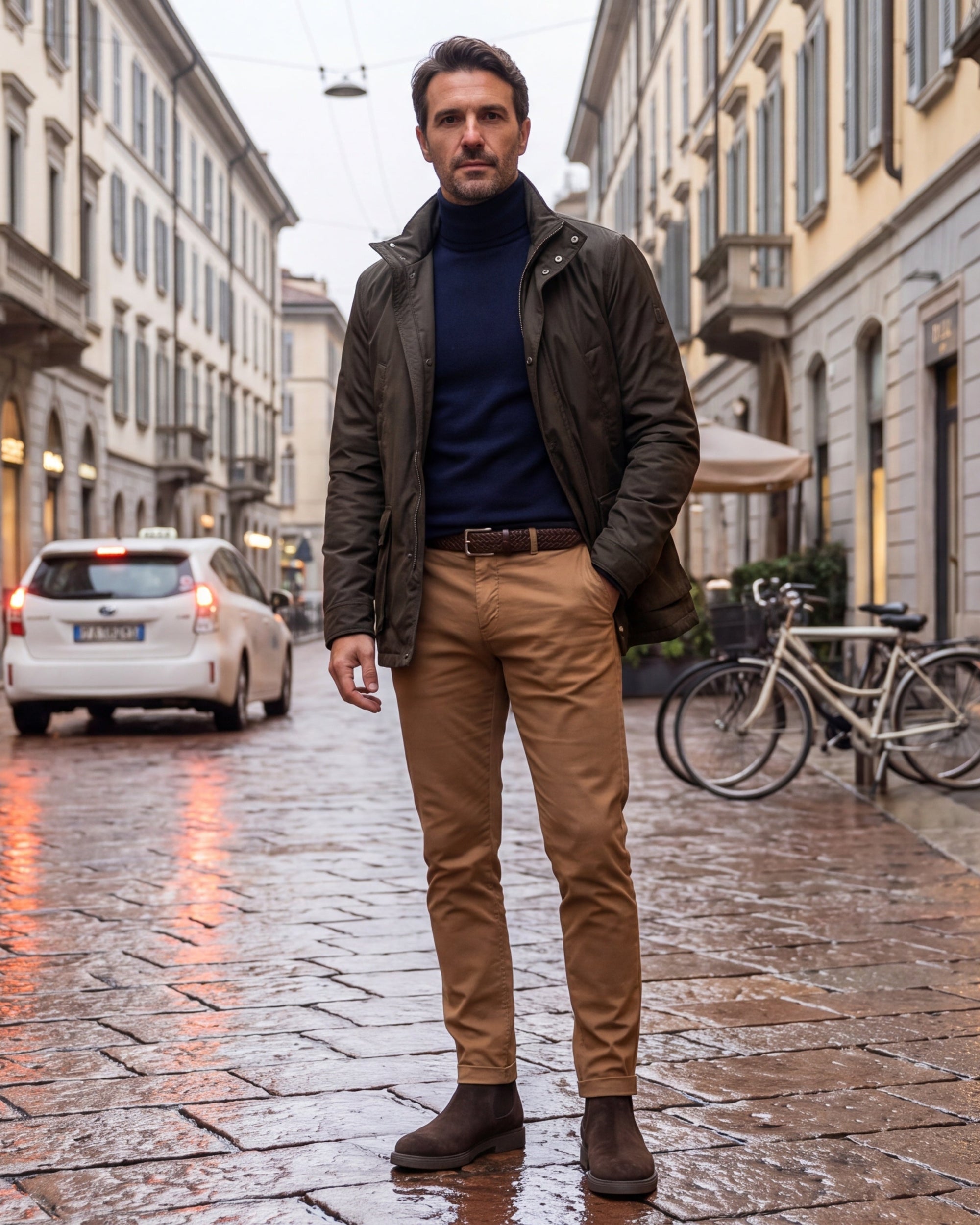 SIENA - Hnedá semiš