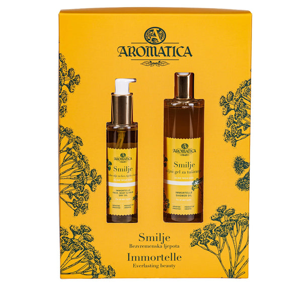 Helichrysum gift set - dry oil and oil gel