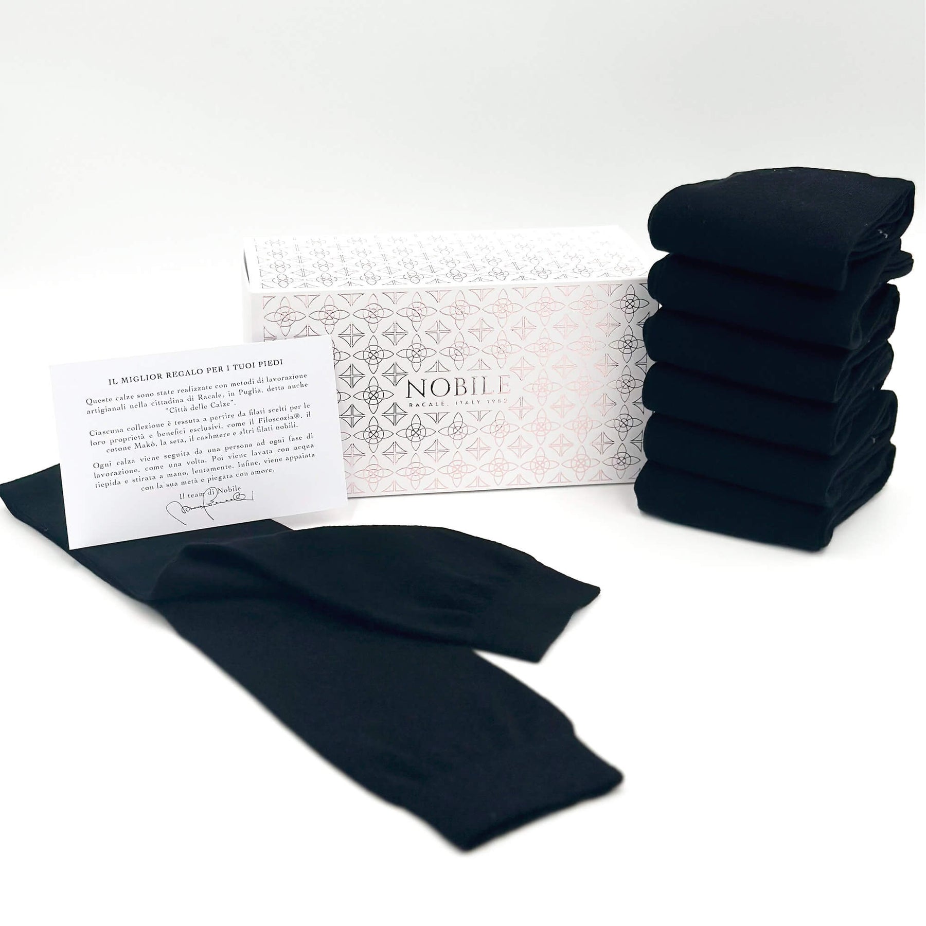 Soft Elegance - Box of 6 Long Socks