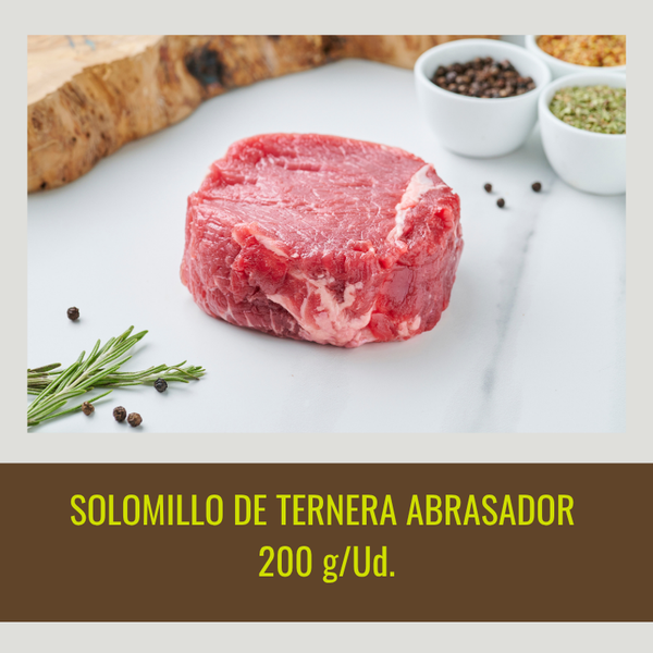 2 Tenderloin Steaks of 200 g/unit
