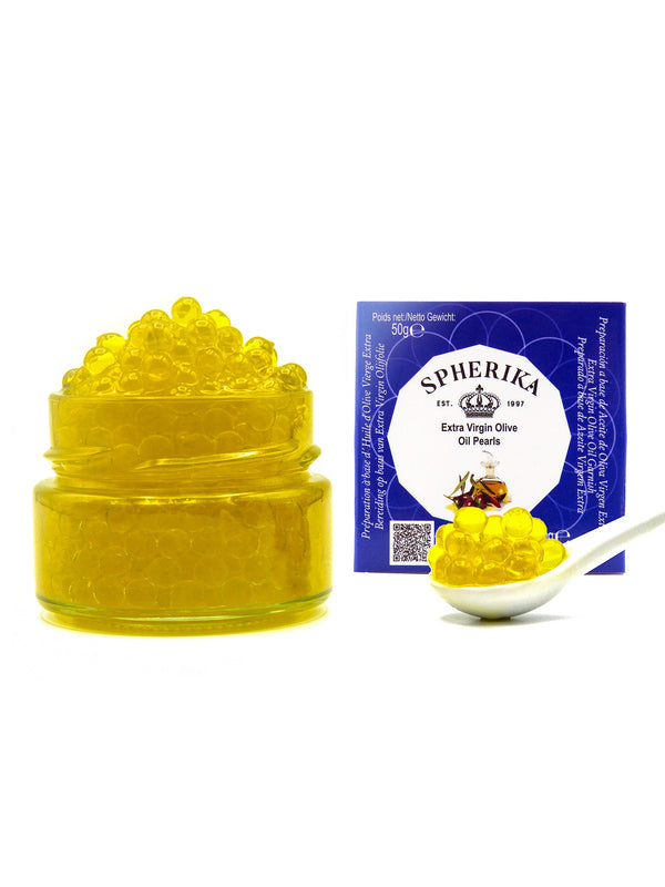 SPHERIKA, extra virgin olive oil spheres 50g