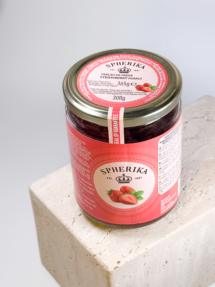SPHERIKA, sfere di fragola