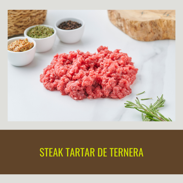 Buy 4 Steak Tartare of Beef Tenderloin Cut by Hand (150g/each)