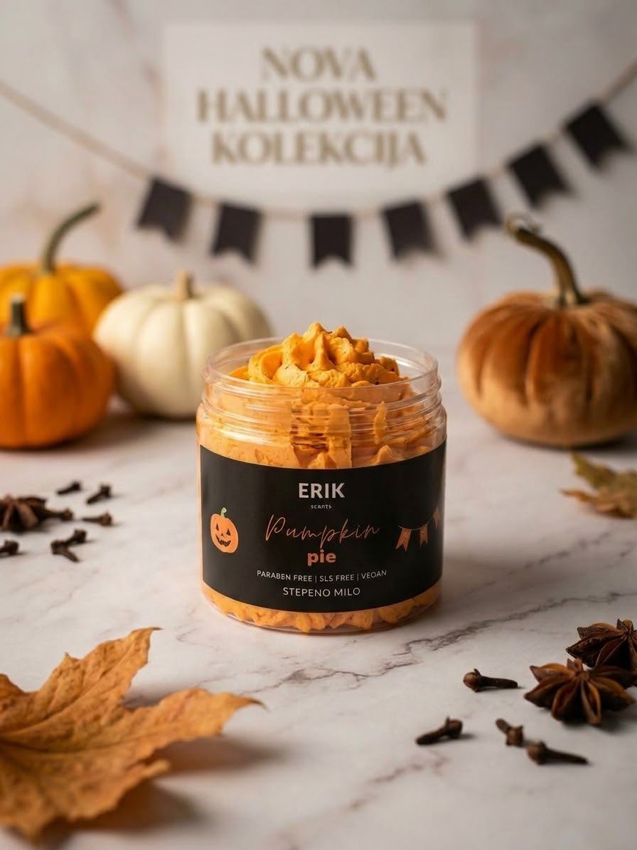 WHIPPED SOAP PUMPKIN PIE-HALLOWEEN COLLECTION