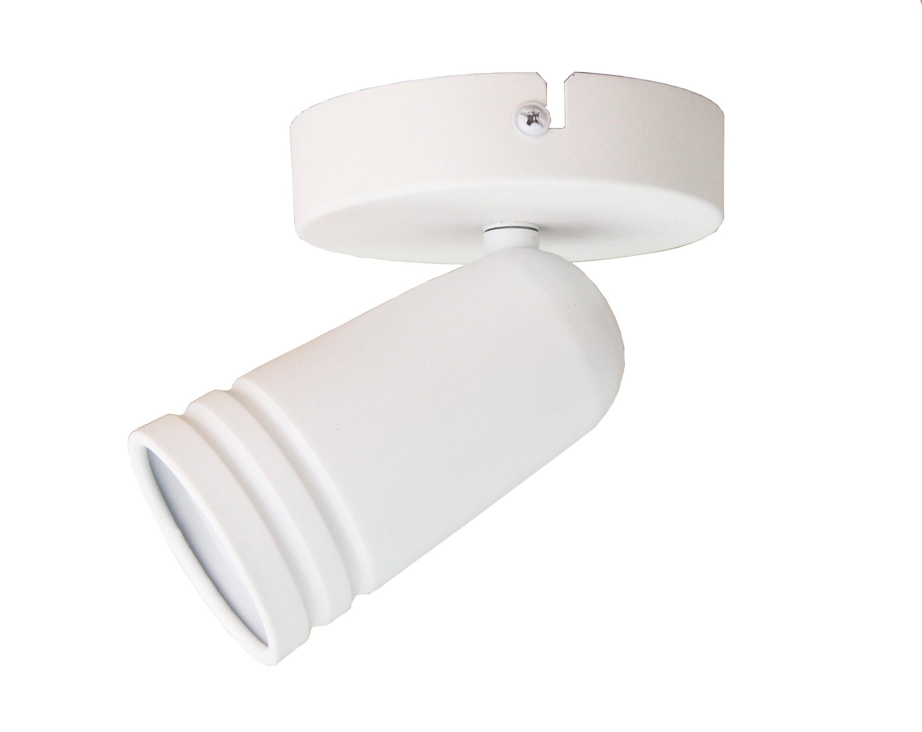 Chericoni Spero witte spotlamp, geschikt voor 1 GU10 lichtbron.