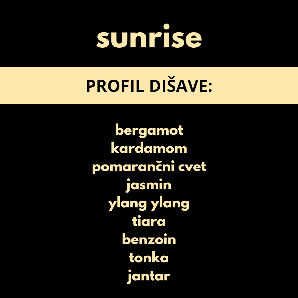 DIŠEČI VOSEK SUNRISE
