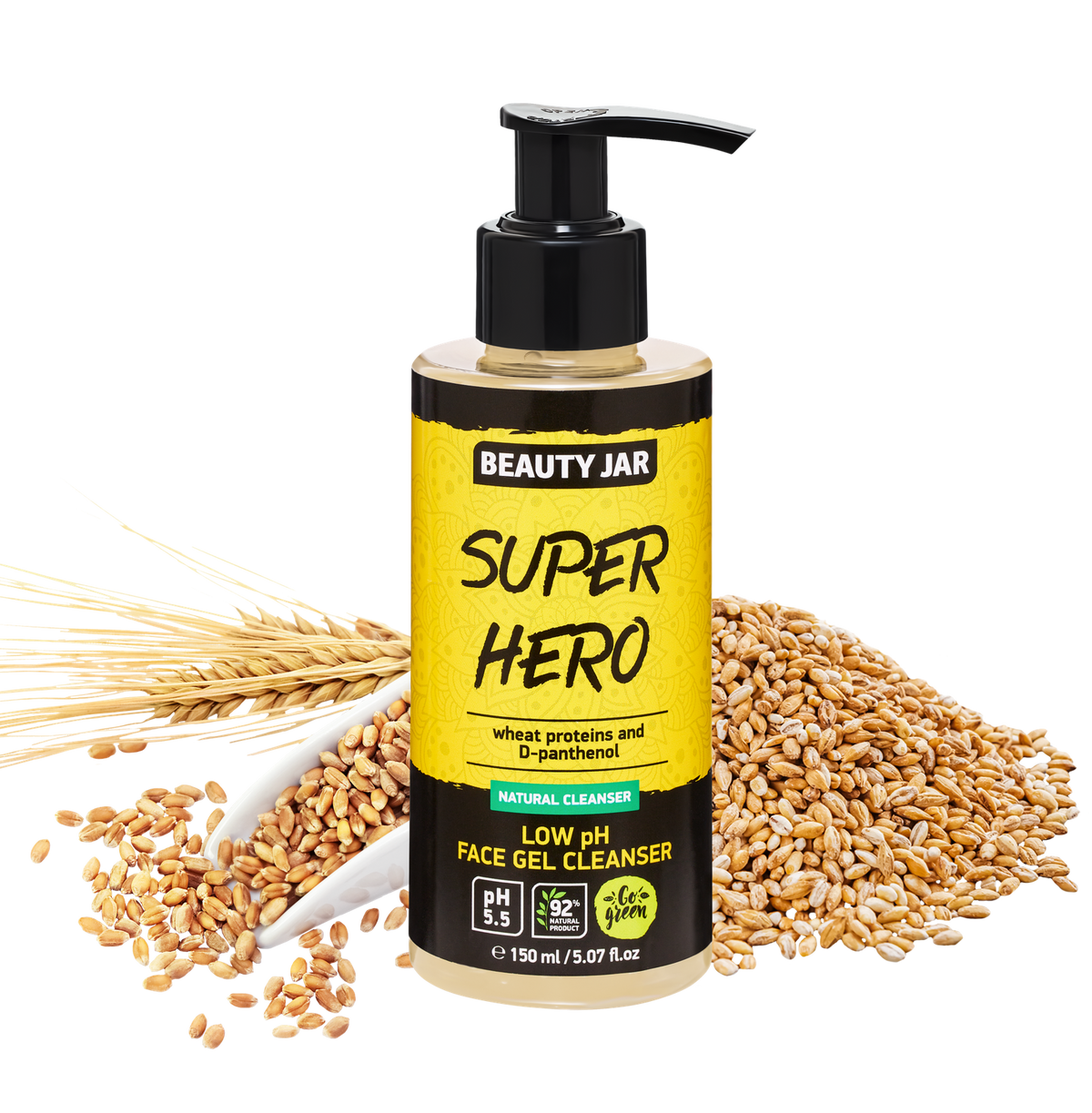 BEAUTY JAR ČISTILNI GEL ZA OBRAZ SUPER HERO