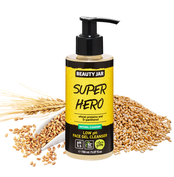 BEAUTY JAR ČISTILNI GEL ZA OBRAZ SUPER HERO