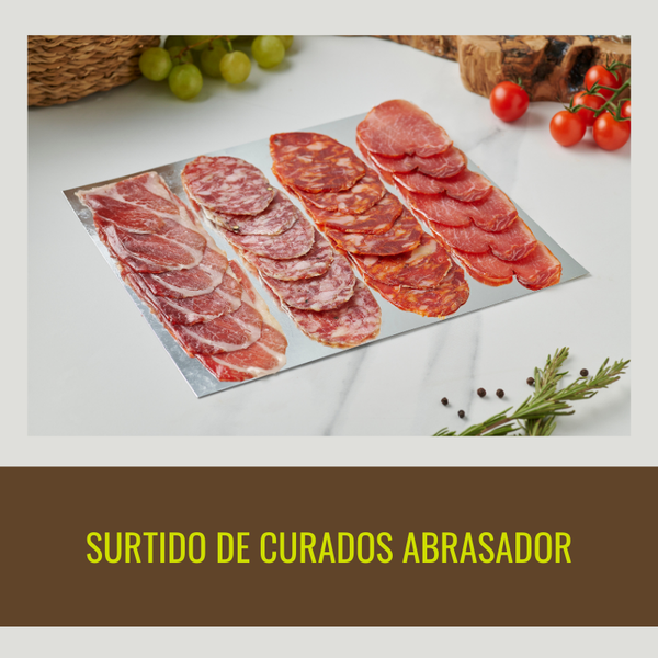 2 Surtidos de curados Abrasador ( 6 lonchas de jamón, lomo, chorizo, salchichón)