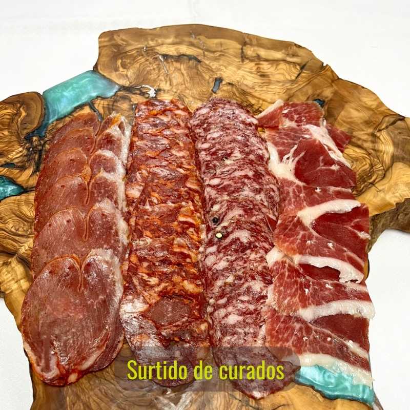 2 Assortments of Abrasador Cured Meats (6 slices of ham, loin, chorizo, salchichón)
