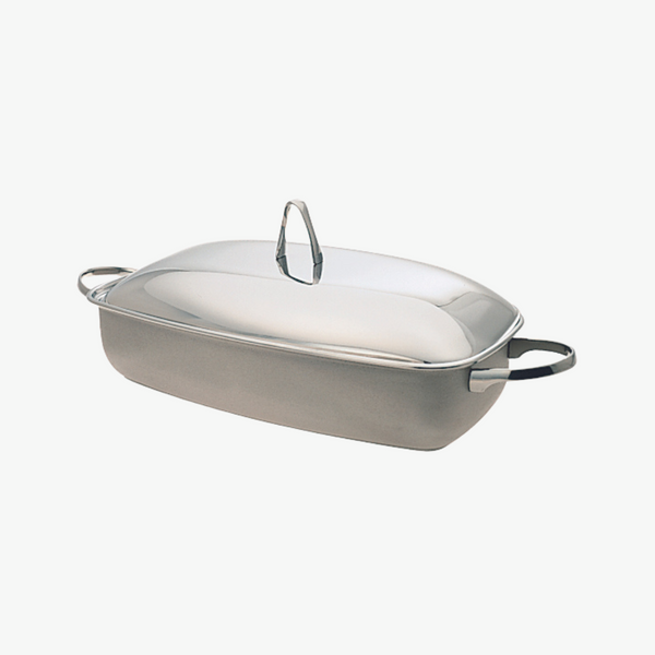 SYNTHESIS - OVAL FISHING POT WITHOUT LID - SERAFINO ZANI