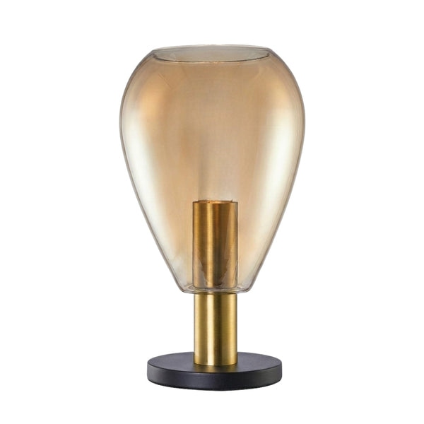 Lampada da Tavolo Various Gary – 1 luce – Ø18.5 cm – E27 – Oro