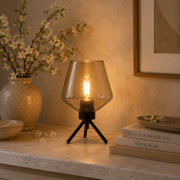 Lampada da Tavolo Chericoni Tris – 1 luce – Ø17.5 cm – E27 – Vetro