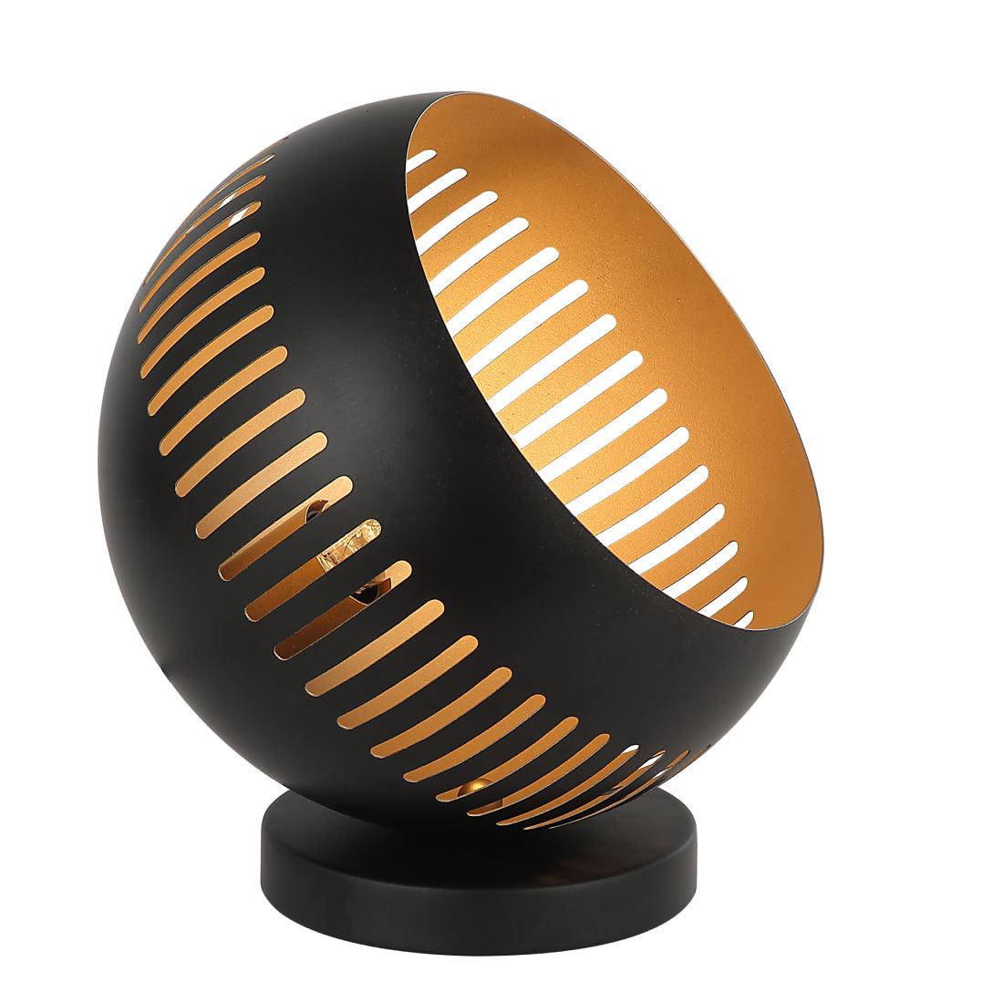 Diverse Globe Tafellamp – Industrieel & Modern – Zwart – Ø 25 cm – E27