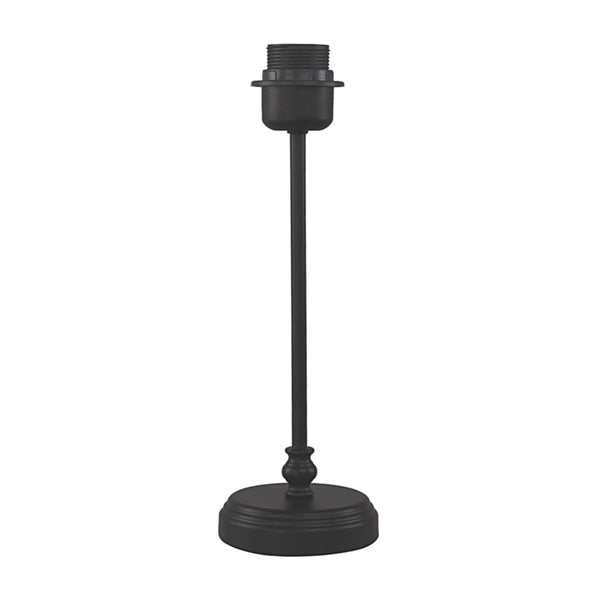 Various Metal Lamp Base in Black – Elegant Base for Your Table Lamp (36 cm)