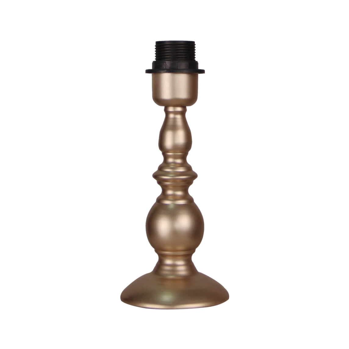 Various Metal Lamp Base in Nickel – Stylish Base for Your Table Lamp (25 cm / 33 cm)