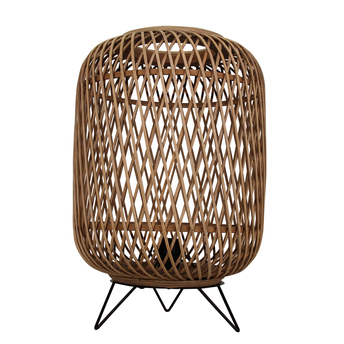 Lampada da Tavolo Naturale Cross Variabile – 1-bulbo – Ø22 o Ø32 cm