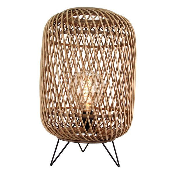 Lampada da Tavolo Naturale Cross Variabile – 1-bulbo – Ø22 o Ø32 cm