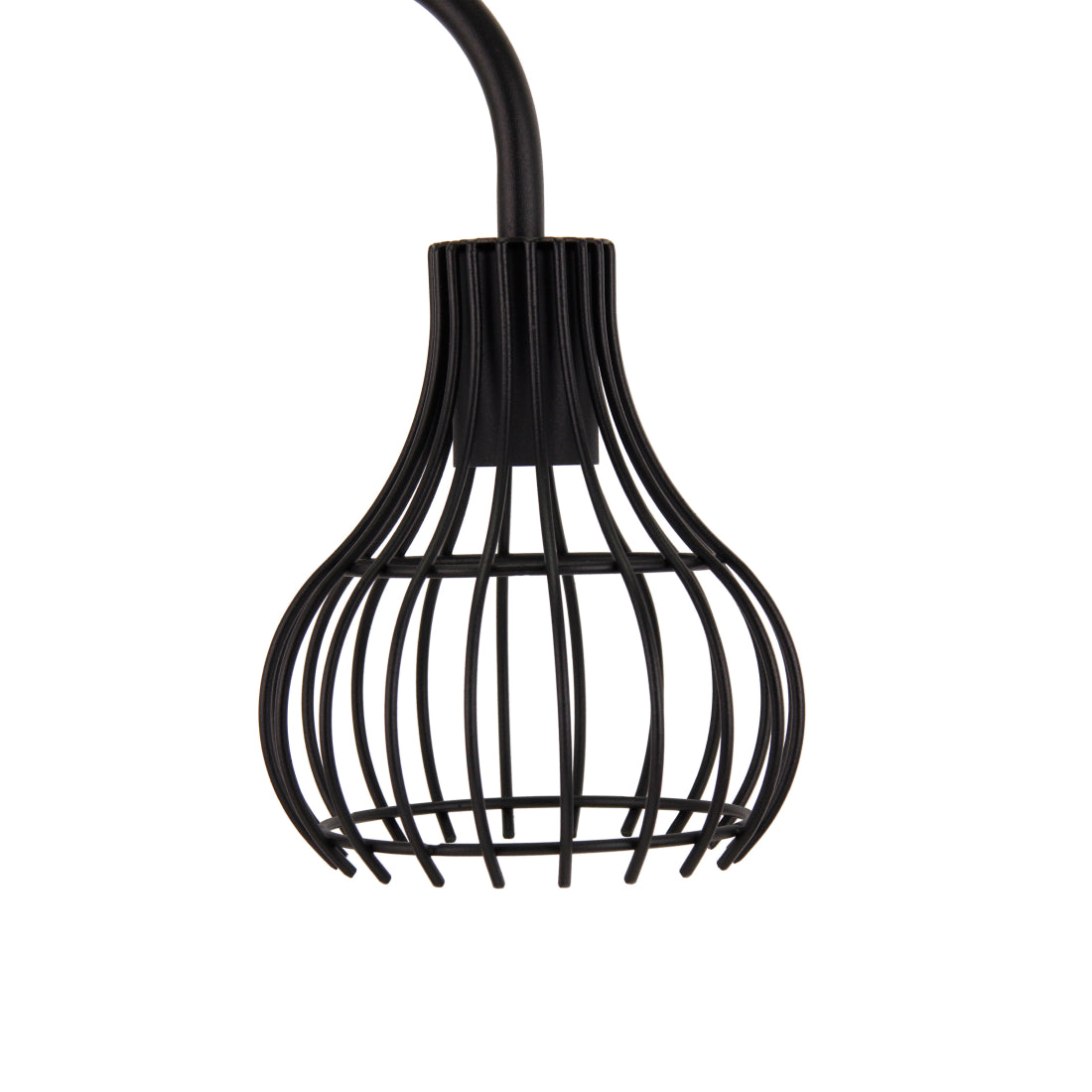 Zwarte metalen tafellamp – Chericoni Goccia – industrieel design – E27 fitting