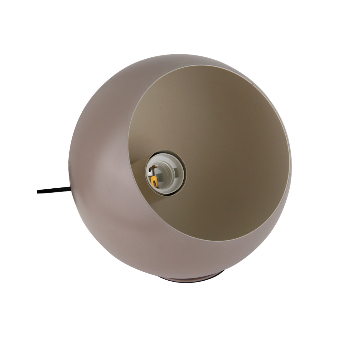 De taupe Occhio tafellamp voegt een warme, moderne touch toe aan uw interieur. Perfect voor sfeervolle avonden thuis.