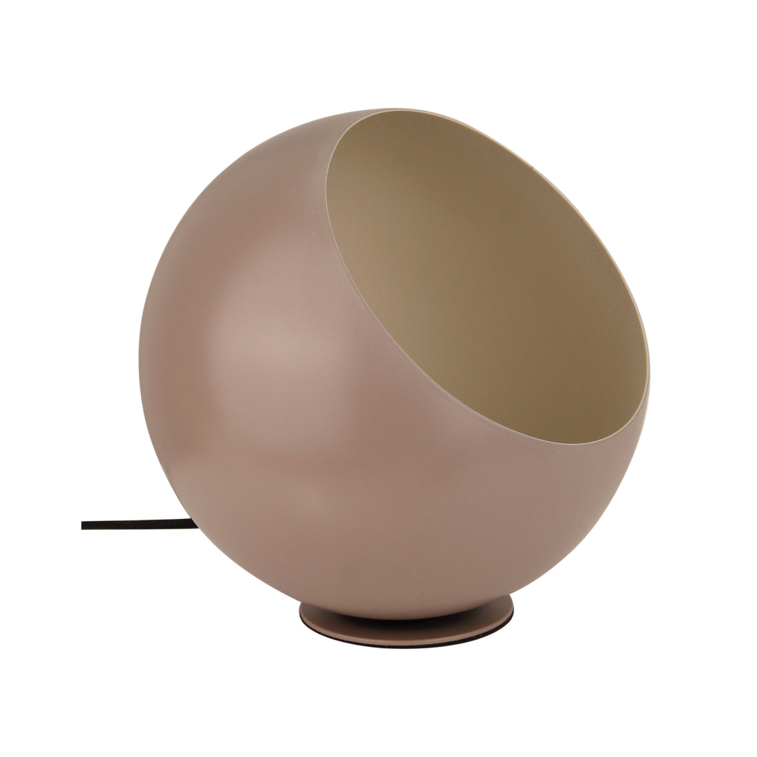Deze taupe Occhio tafellamp heeft een modern ontwerp en voegt warmte toe aan elke ruimte. Perfect voor sfeervolle avonden.