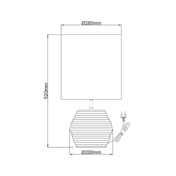 Tischlampe Various Tin für stimmungsvolle Beleuchtung