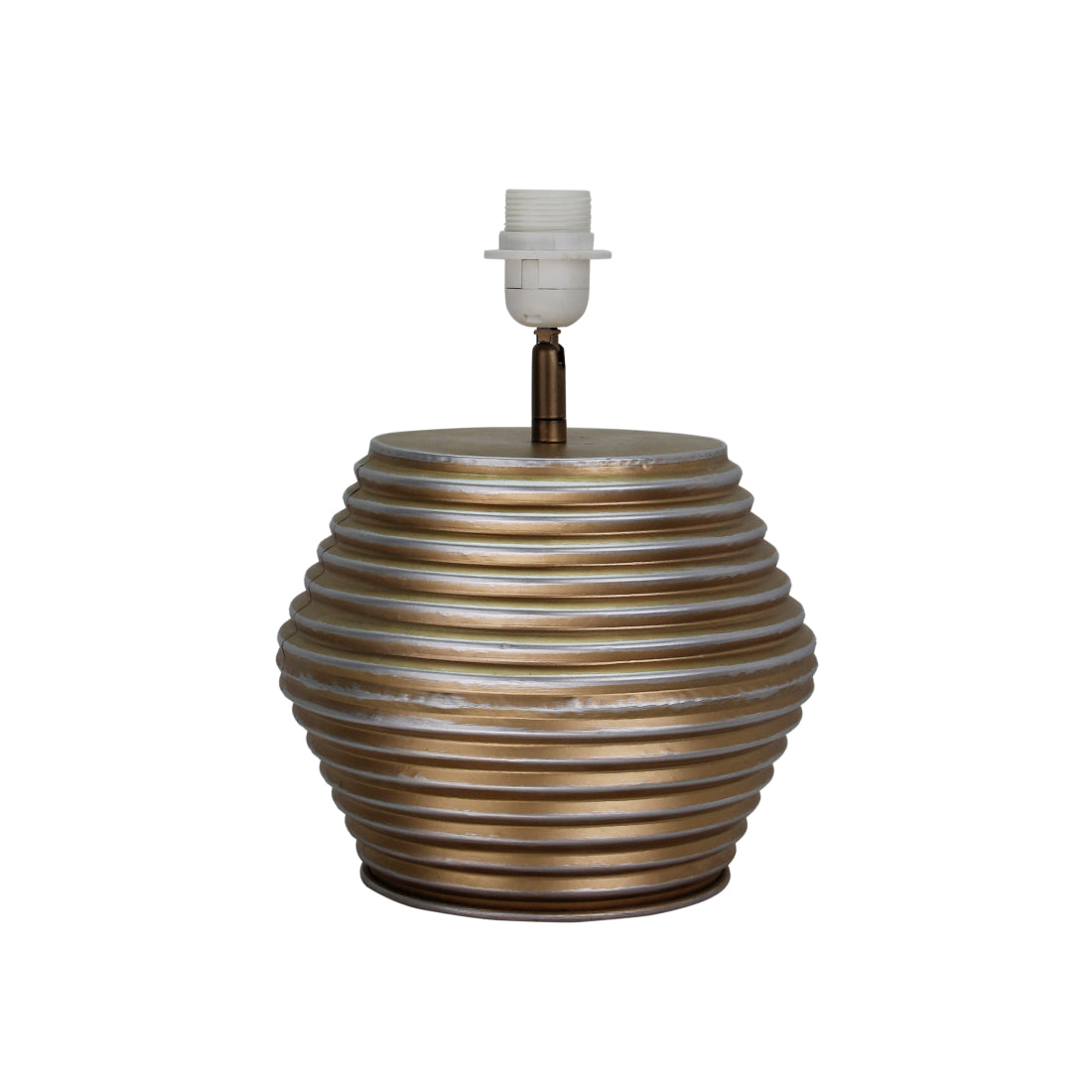 E27-fähige Tischlampe Various Tin – Gold