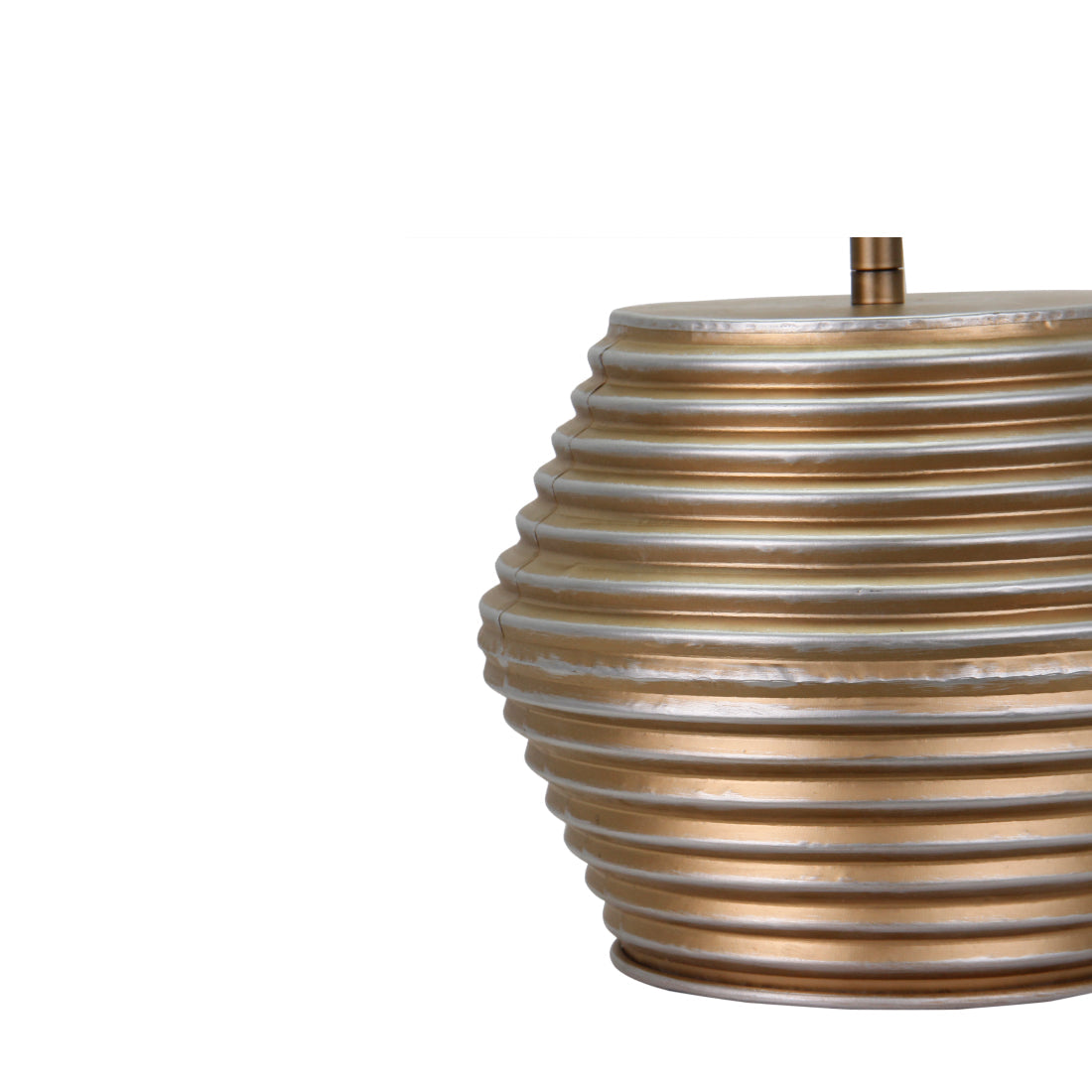 E27-fähige Tischlampe Various Tin – Gold