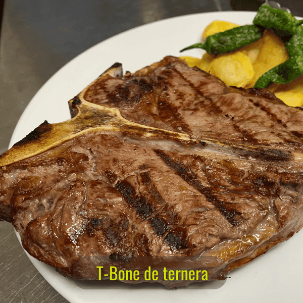 T-Bone de Carne de Ternera de un Año 600 g