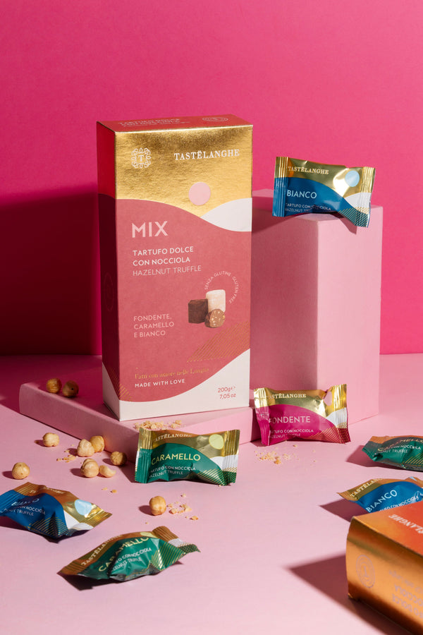 MIX Tartufo Dolce Al Cioccolato con Nocciola Piemonte IGP 200G - Tastëlanghe Azienda Agricola