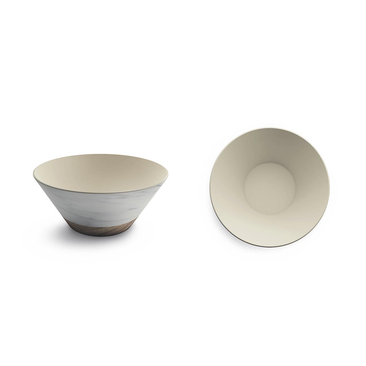 CARRARA - SALAD BOWL - TOUCH-MEL