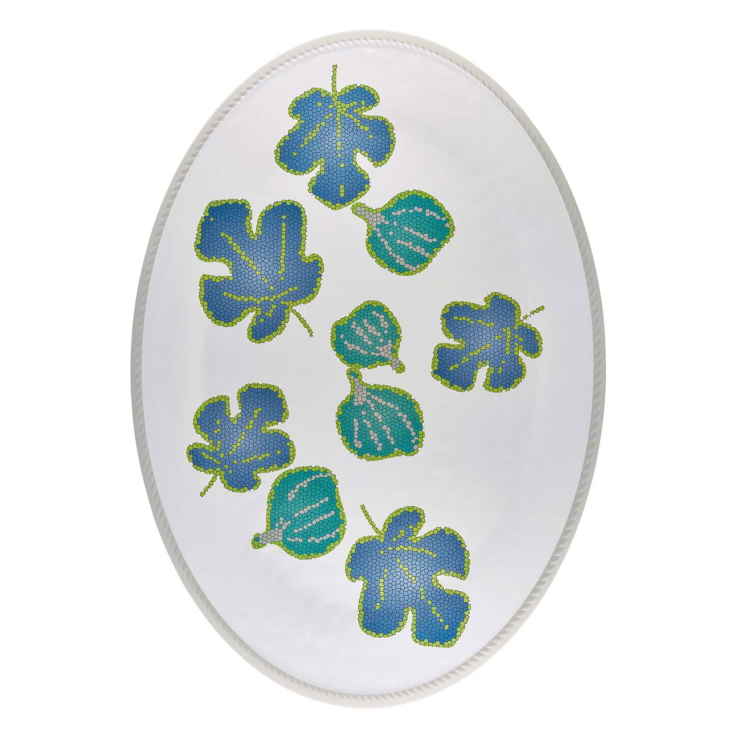 FICUS - LARGE OVAL TRAY - TOUCH-MEL