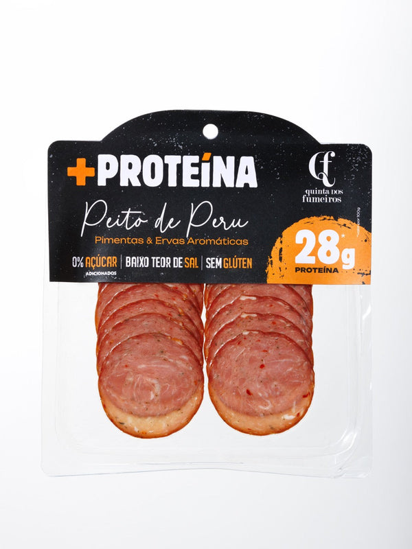 Turkey Breast with Aromatic Herbs and Peppers 80g +PROTEIN