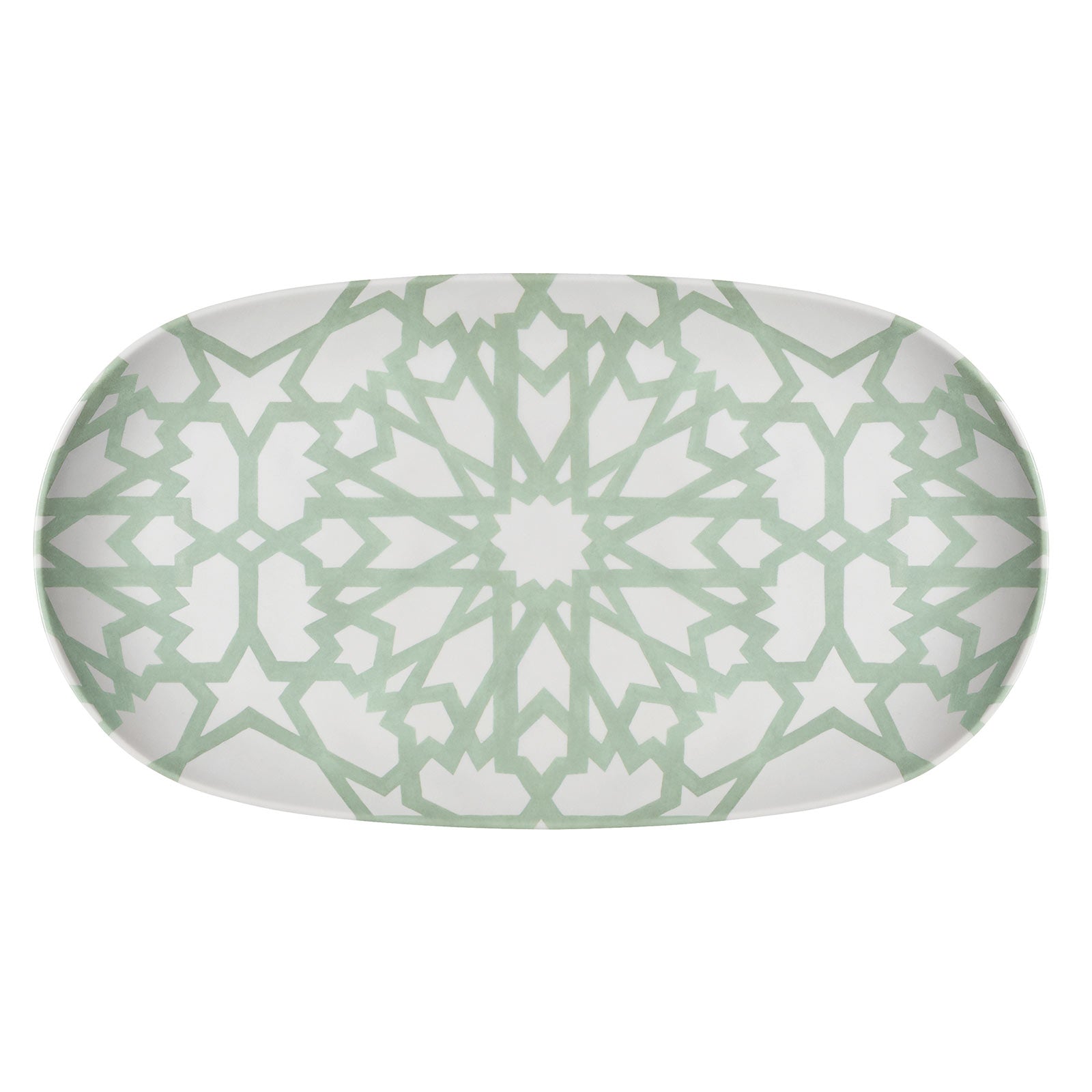 GROOVE - SMALL OVAL TRAY - TOUCH-MEL