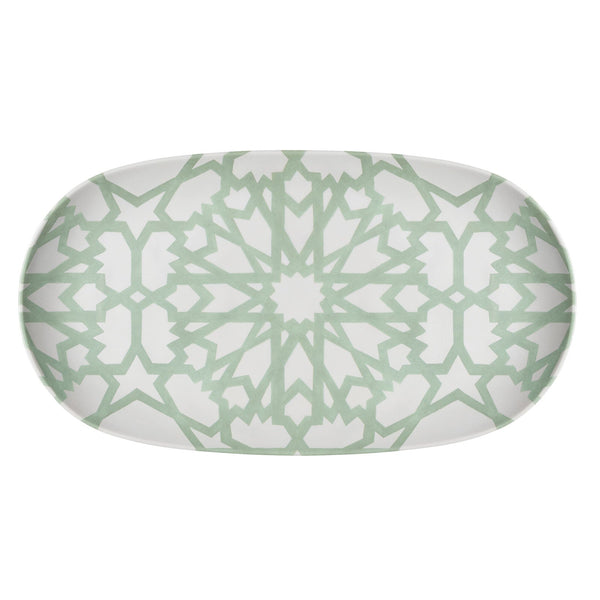 GROOVE - SMALL OVAL TRAY - TOUCH-MEL