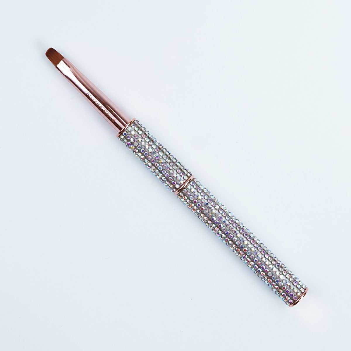 Gel Brush with Protective Cap - Diamond Line - Oval