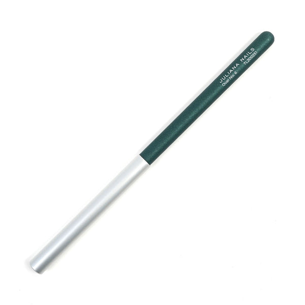 Gel Brush with Protective Cap - Green Edition - Oval No. 6