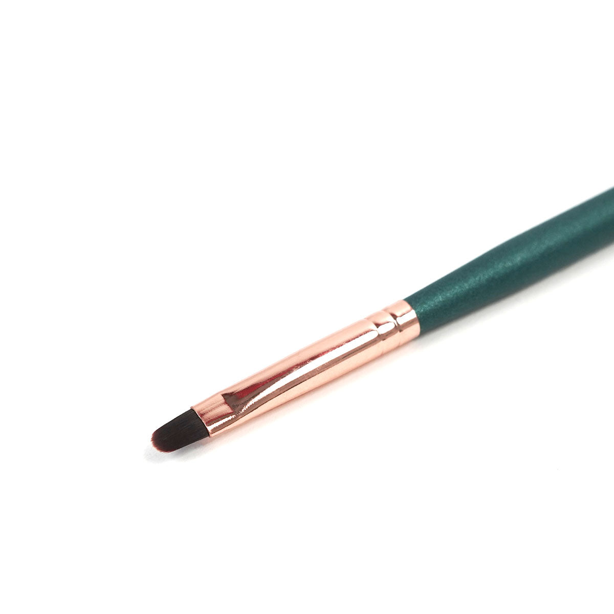 Gel Brush with Protective Cap - Green Edition - Oval No. 6