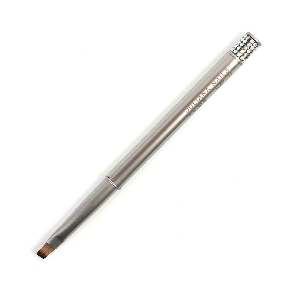 Gel Brush with Protective Cap - Glam Line - Flat No. 6
