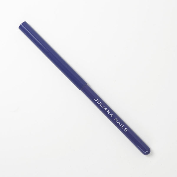 Gel Brush with Protective Cap - Blue Edition - Round