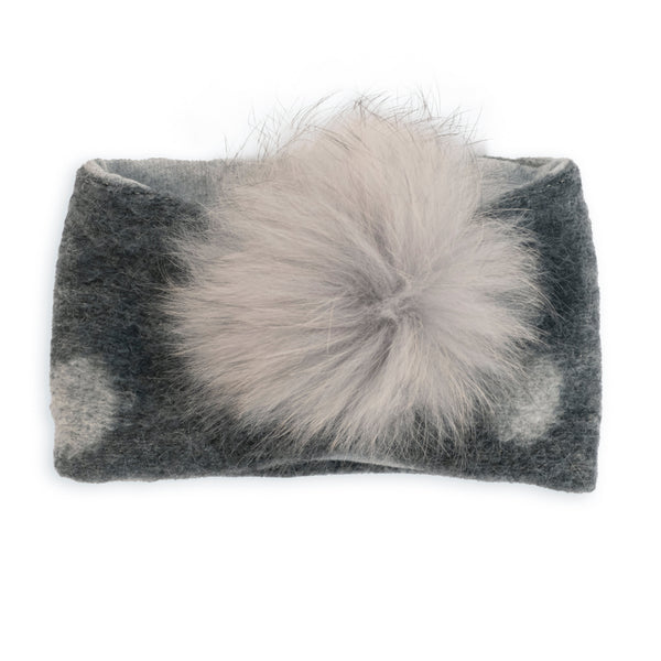 FASCIA IN TESSUTO FANTASIA CON POMPON