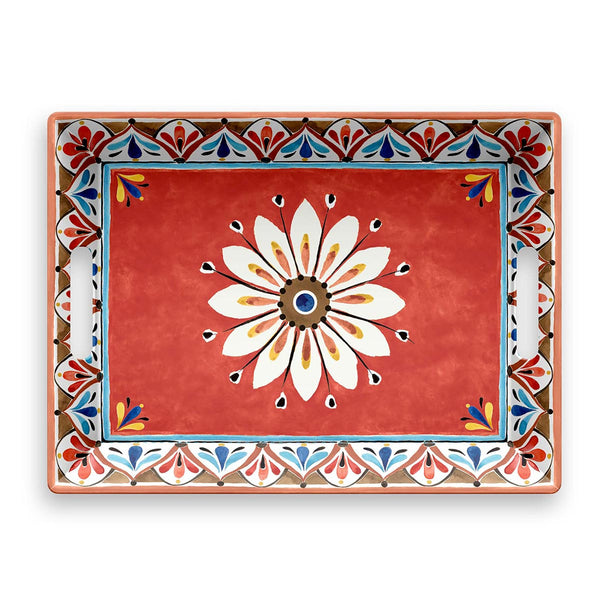 MADRID - RECTANGULAR TRAY WITH HANDLES - TOUCH-MEL