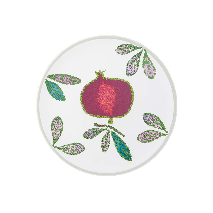 POMEGRANATE - DESSERT PLATE 3 PCS - TOUCH-MEL