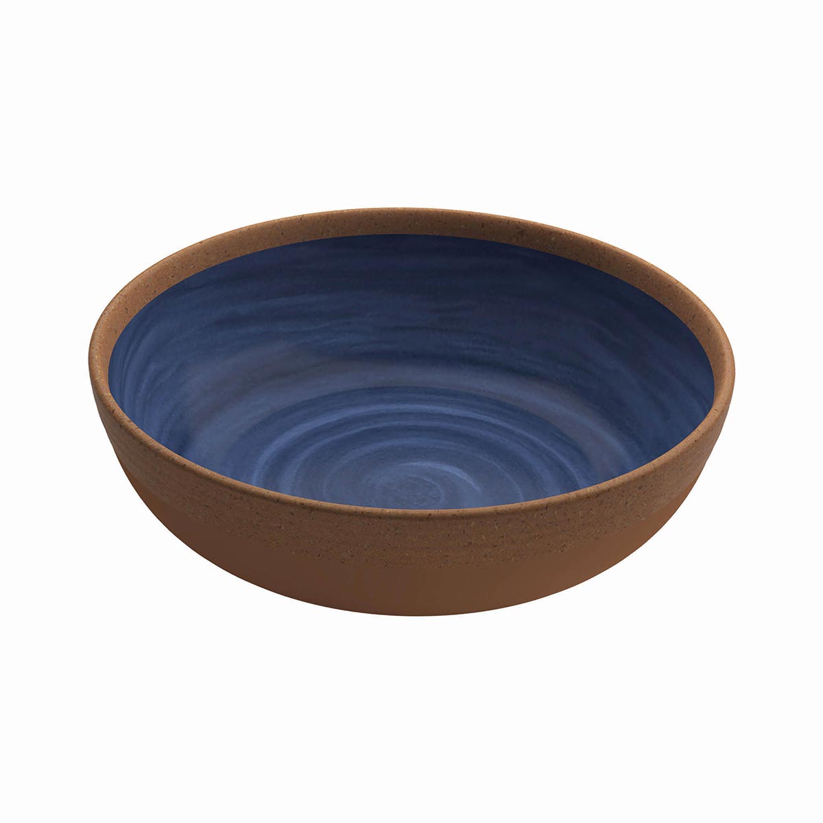 NATURAL - BLUE DEEP PLATE - TOUCH-MEL