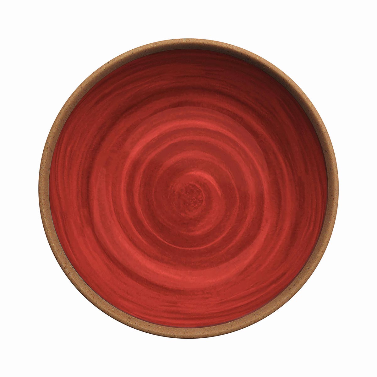 NATURAL - RED DEEP PLATE - TOUCH-MEL