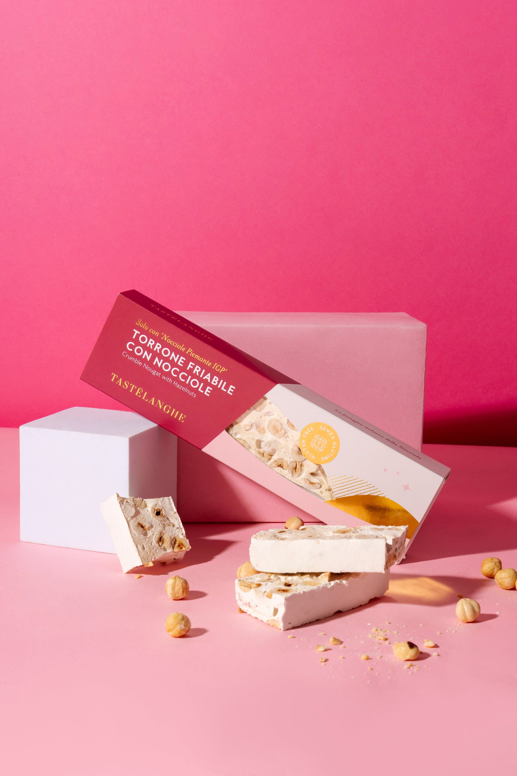 1 confezione di Torrone Friabile con Nocciola Piemonte IGP (100g) - Tastëlanghe Azienda Agricola