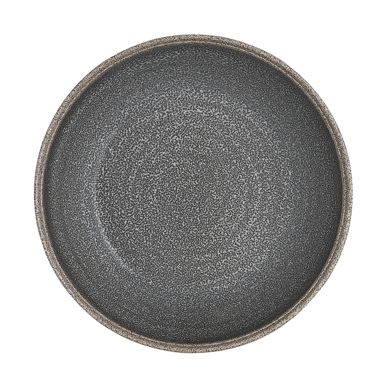 Rena Black Deep Plate - 2 pcs